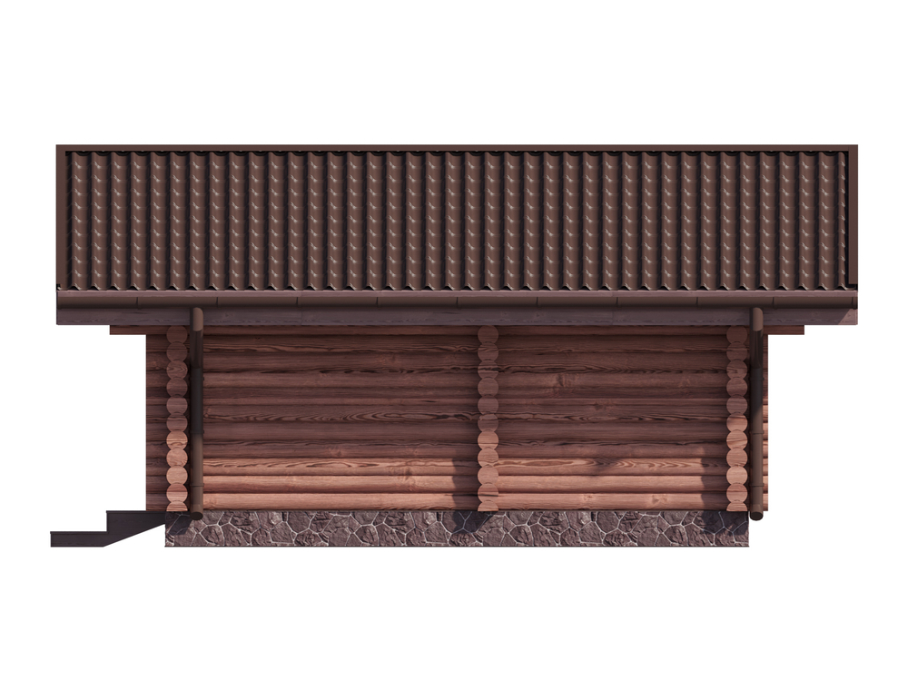 Сруб дома 6 на 5