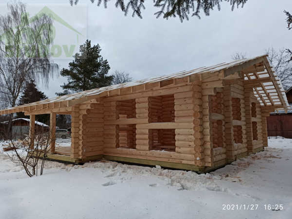 собран сруб#1079