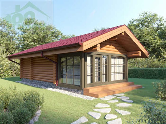 Бани с террасой 1