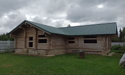 август 2017 начинаем отделку бани-дома по проекту #824