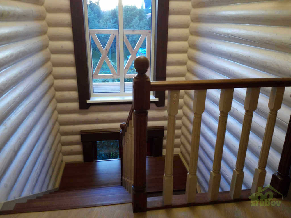 Срубы проекты домов с эркером и вторым светом