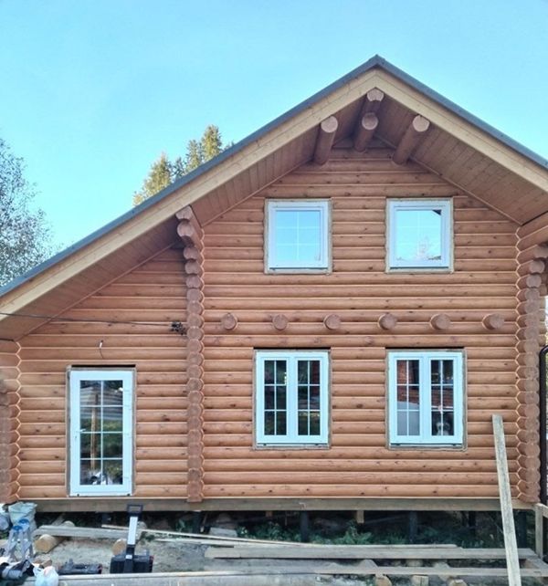 Баня-дом с парной и мансардным этажом 2025