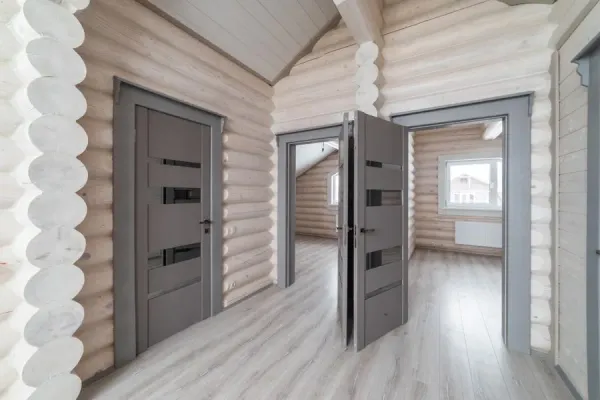 Загородные дома из оцилиндрованного бруса для постоянного проживания