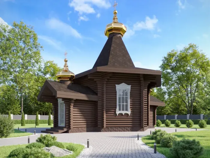 Часовня из сруба