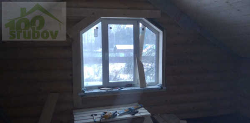 Бани с мансардным этажом, строительство под ключ и под усадку