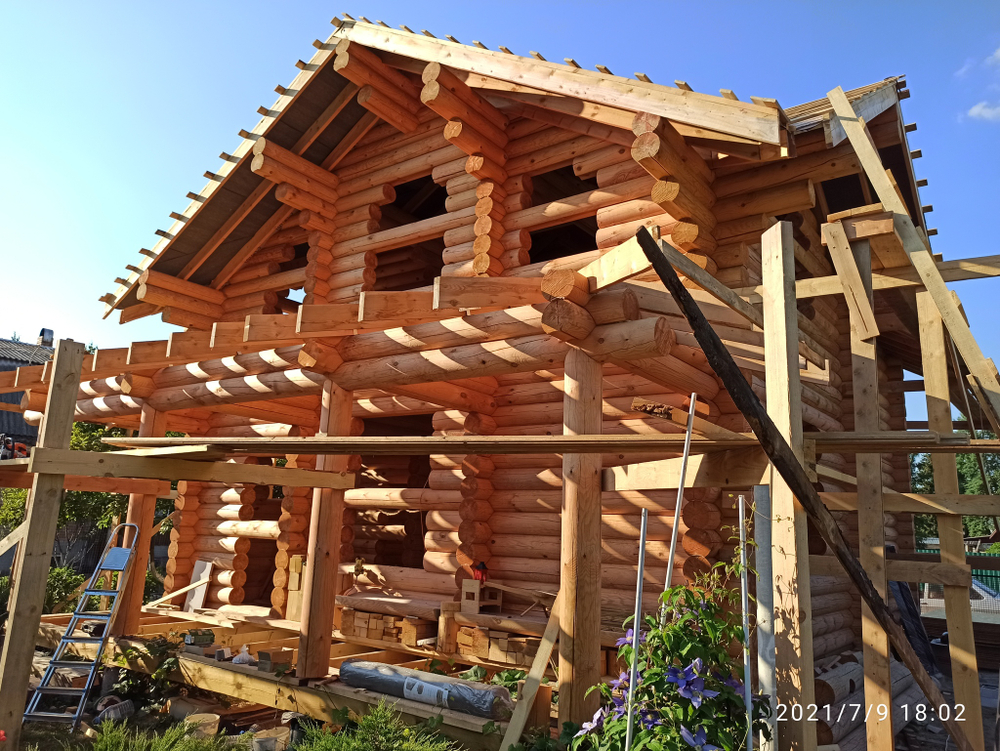 #983 работы по гибкой черепице Roofshield Черепица Премиум-Модерн (3м2) P-M-17 Медный июль 2021