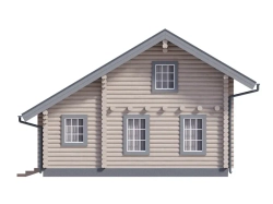 Дом-сруб 9 х 10: 6 спален