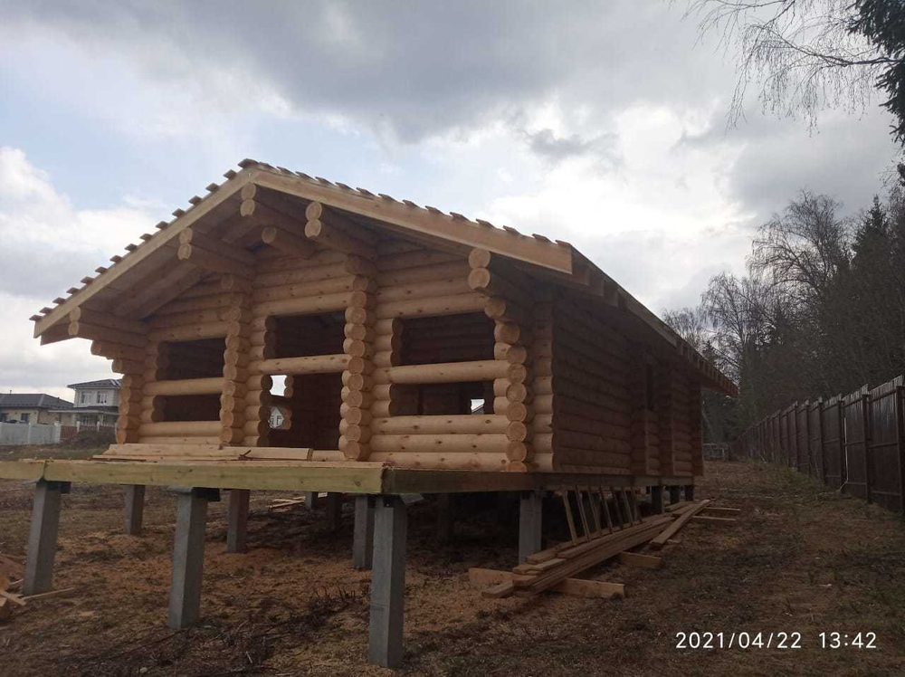 сборка #1122 одноэтажного коттеджа