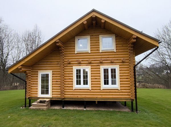 Баня-дом с парной и мансардным этажом 2025