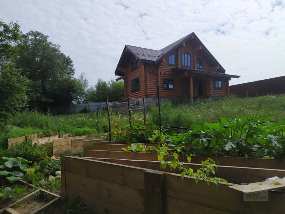 Срубы домов-коттеджей из бревна