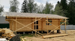 Май 2025 сруб в бревне 240мм #1546