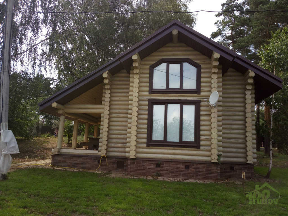 Дома 7 х 8 из бревна