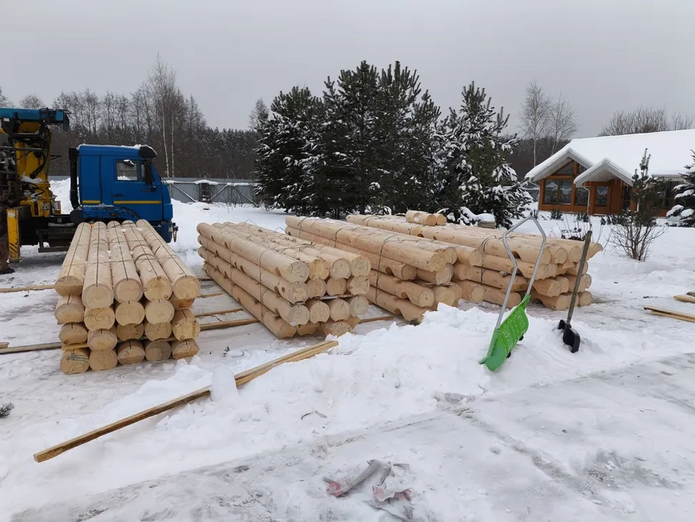 Строительство бани #1567 в январе 2026