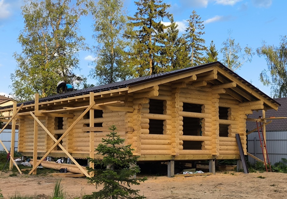 Июнь 2025 сруб в бревне 240мм #1546