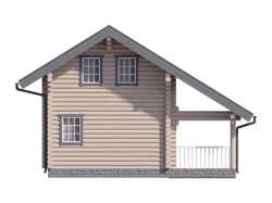 Дома-срубы 9 х 8