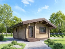 Cтроительство современных домов-бань из срубов