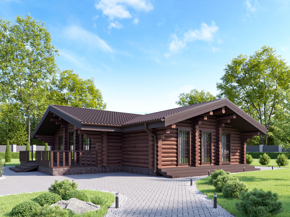 Загородные дома-коттеджи #1274