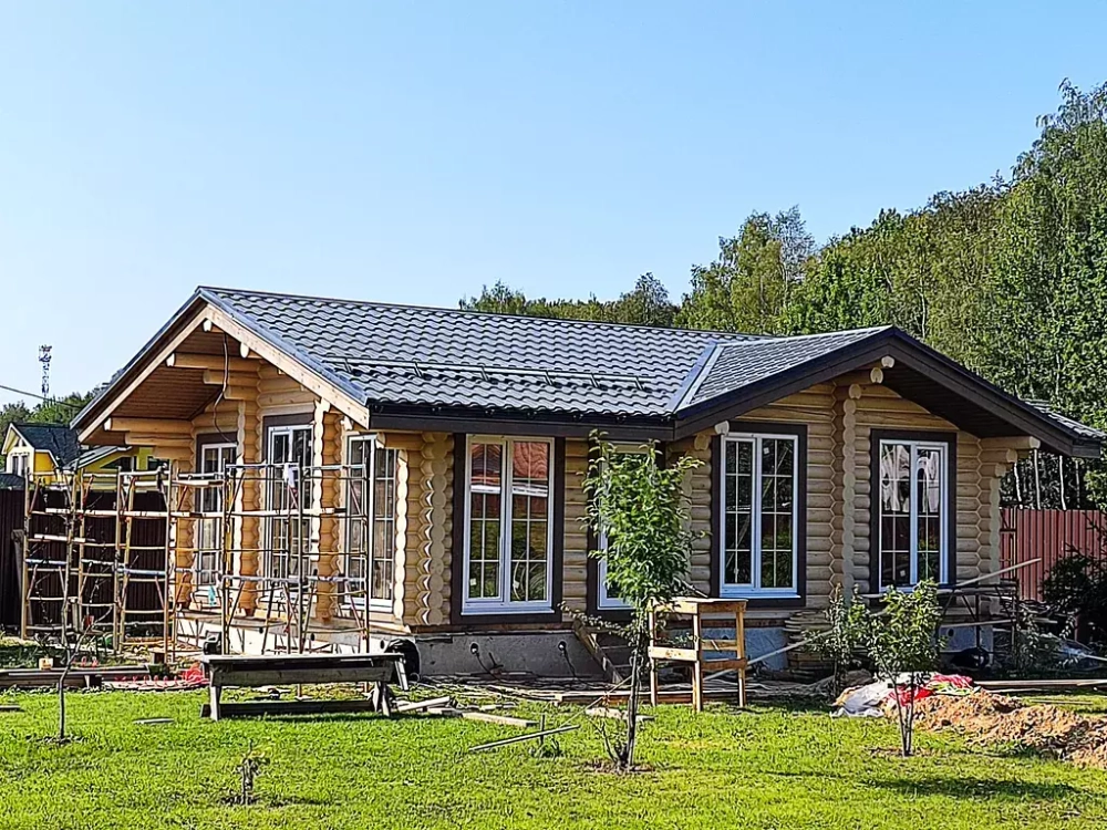 #1244 отделка бани в сентябре 2023.