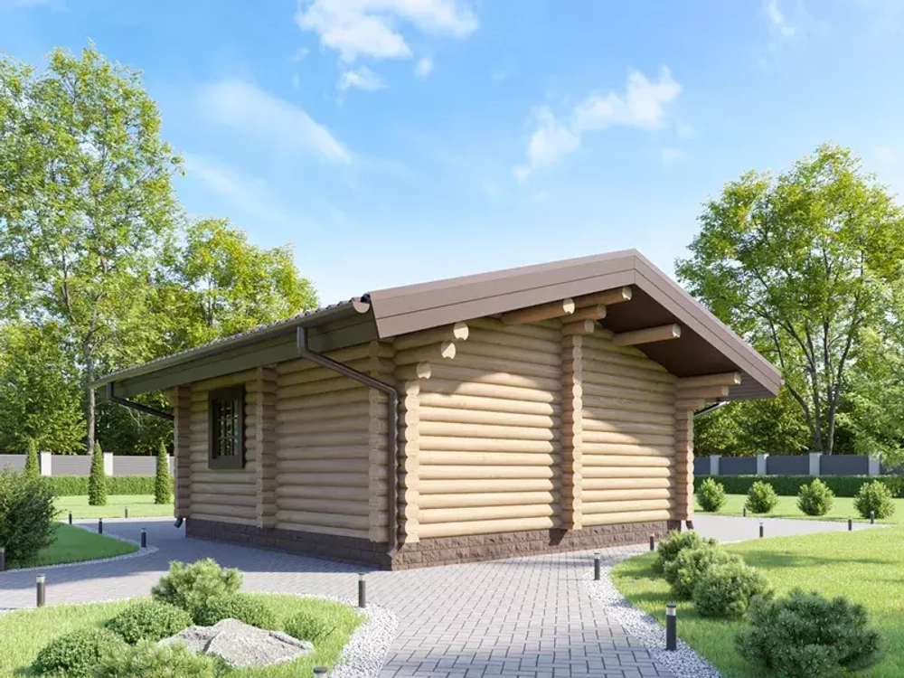 Cтроительство современных домов-бань из срубов