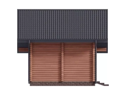 Дома-бани 6 на 6 с мансардой