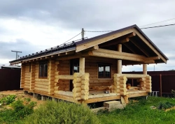 #1242 сборка бани д240мм август 2023