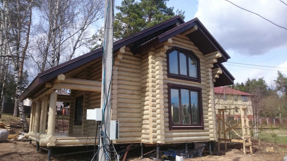 Дома 7 х 8 из бревна