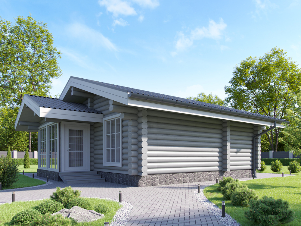 #1173 баня-дом с гелереей