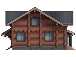 Из бревна домов проекты 150 м²