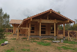 сентябрь 2021 - монтаж обрешетки, контробрешетки, гидроизоляции #1178