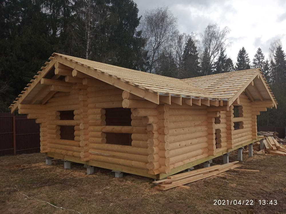 сборка #1122 одноэтажного коттеджа