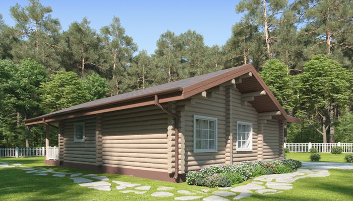 Одноэтажный дом-коттедж |Терраса и 3 спальни 2