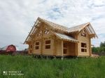 #1149 собран сруб под постоянные стропила