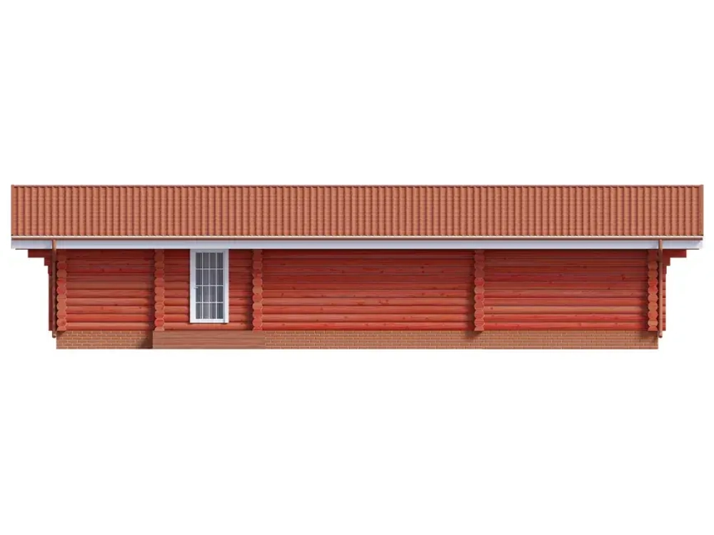 Загородный дачный дом с двумя спальнями