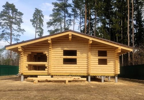 Строим дома-бани в августе 2025