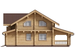 Современный дом: 6 спален и веранда