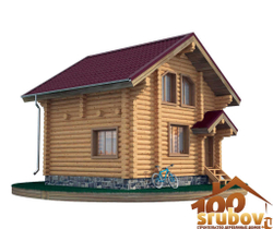 Визуализация сруба #501