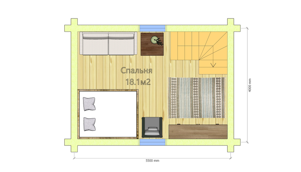 #589 план мансарды