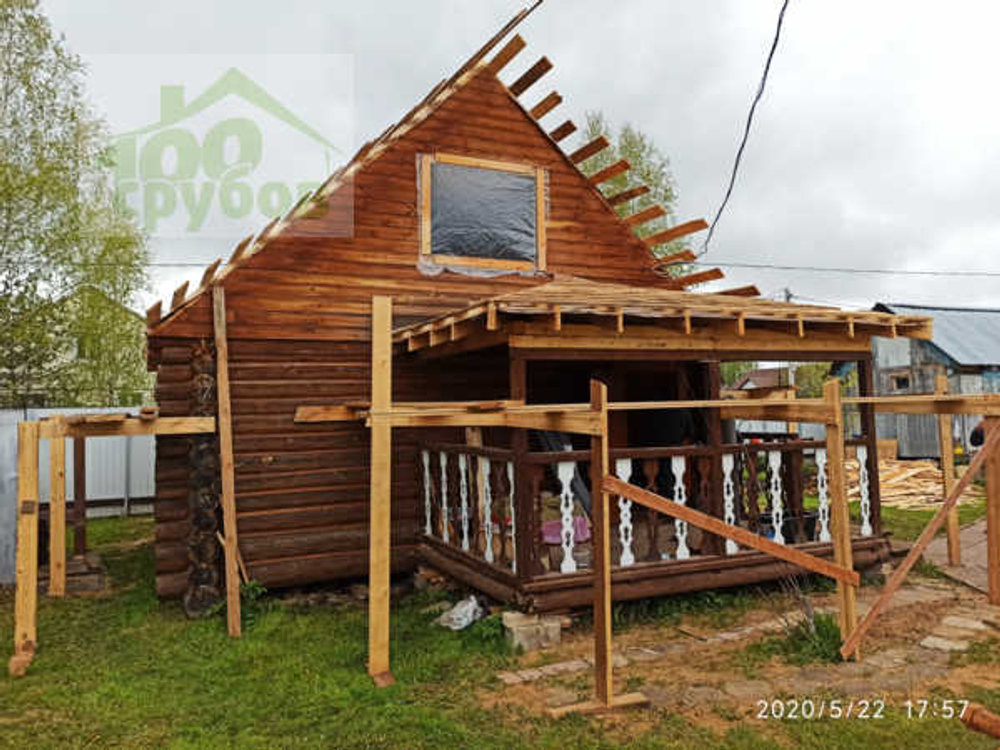 реконструкция бани, отделка весна 2020 года