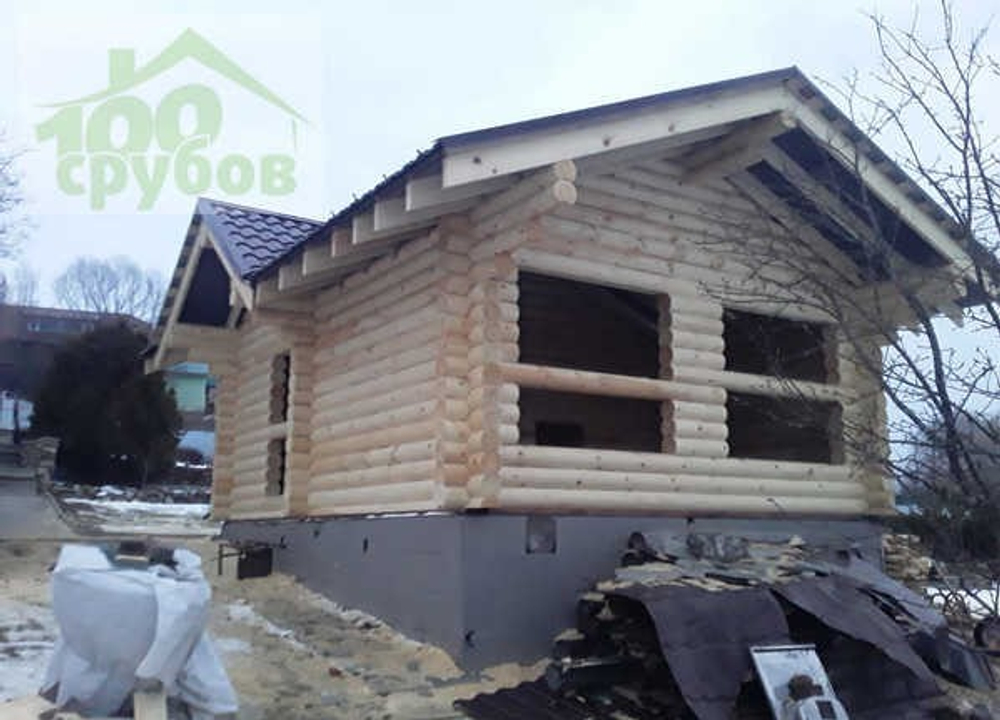 Сборка сруба