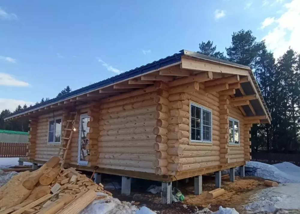 Одноэтажный дом в стиле кело #1330, март 2024