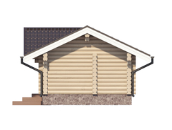 Баня 5 х 6 из бревна