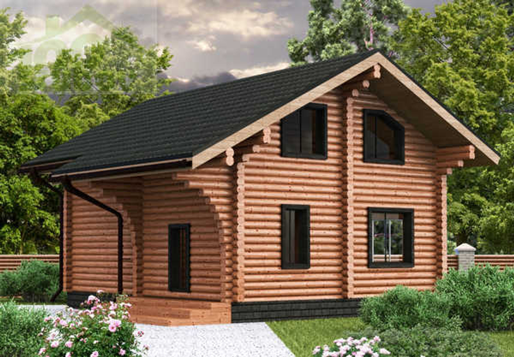 проект с мансардой 9х9