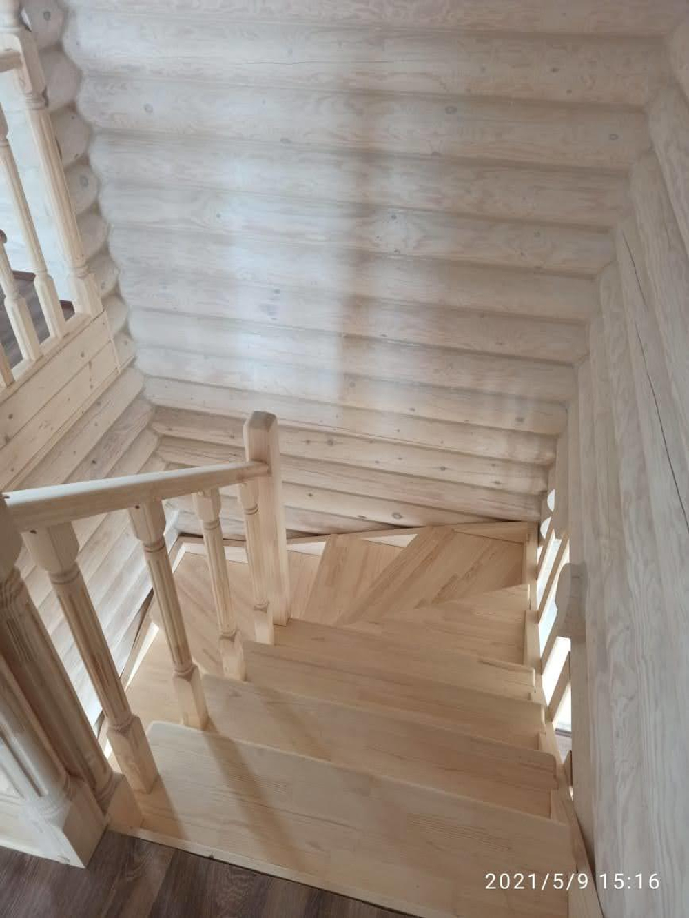 #1134 реконструкция сруба дома 2021 устройство лестницы