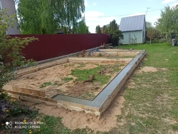 #1294 май 2023 фундамент гаража