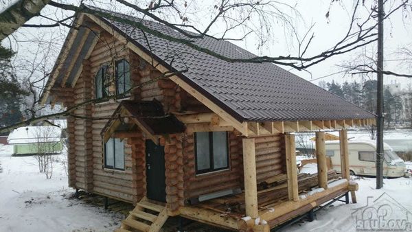Дома 7 х 8 из бревна