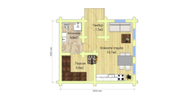 План бани #1235