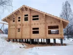 Дом из бревна 1172