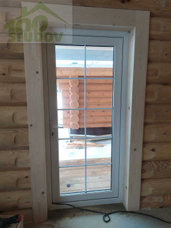 Строительство срубов из бревна в Москве и области размерами 10x12 с мансардой по проекту 911