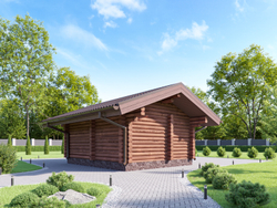 Сруб дома 6 на 5