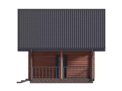 Дома-бани 6 на 6 с мансардой